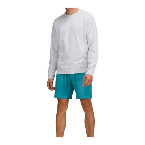 NWT Lululemon Bowline Short 8" Stretch Ripstop US Size L Crest‎ Blue - Picture 2 of 5